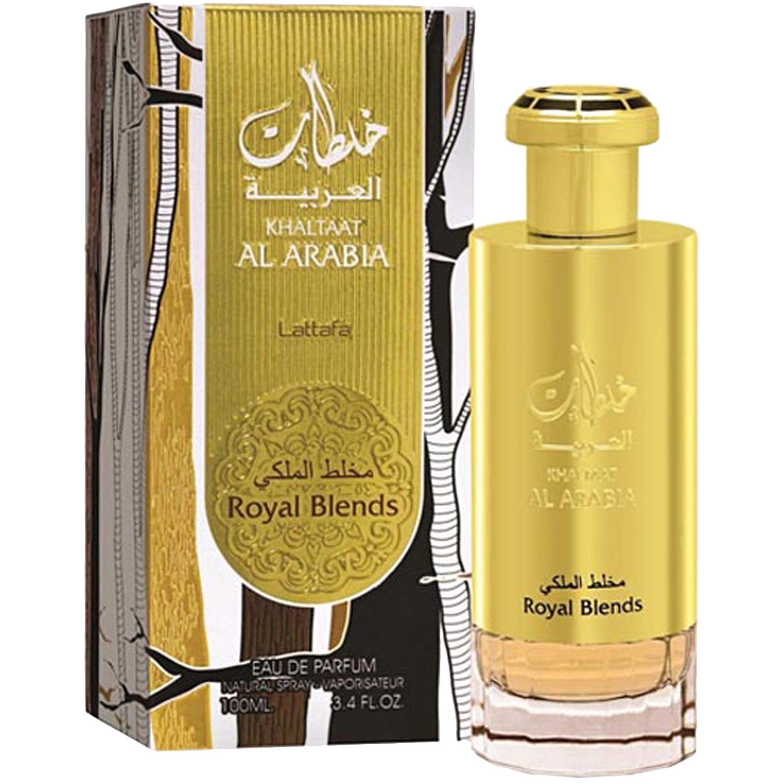 LATTAFA KHALTAAT AL ARABIA GOLD - ROYAL BLENDS - 100ML